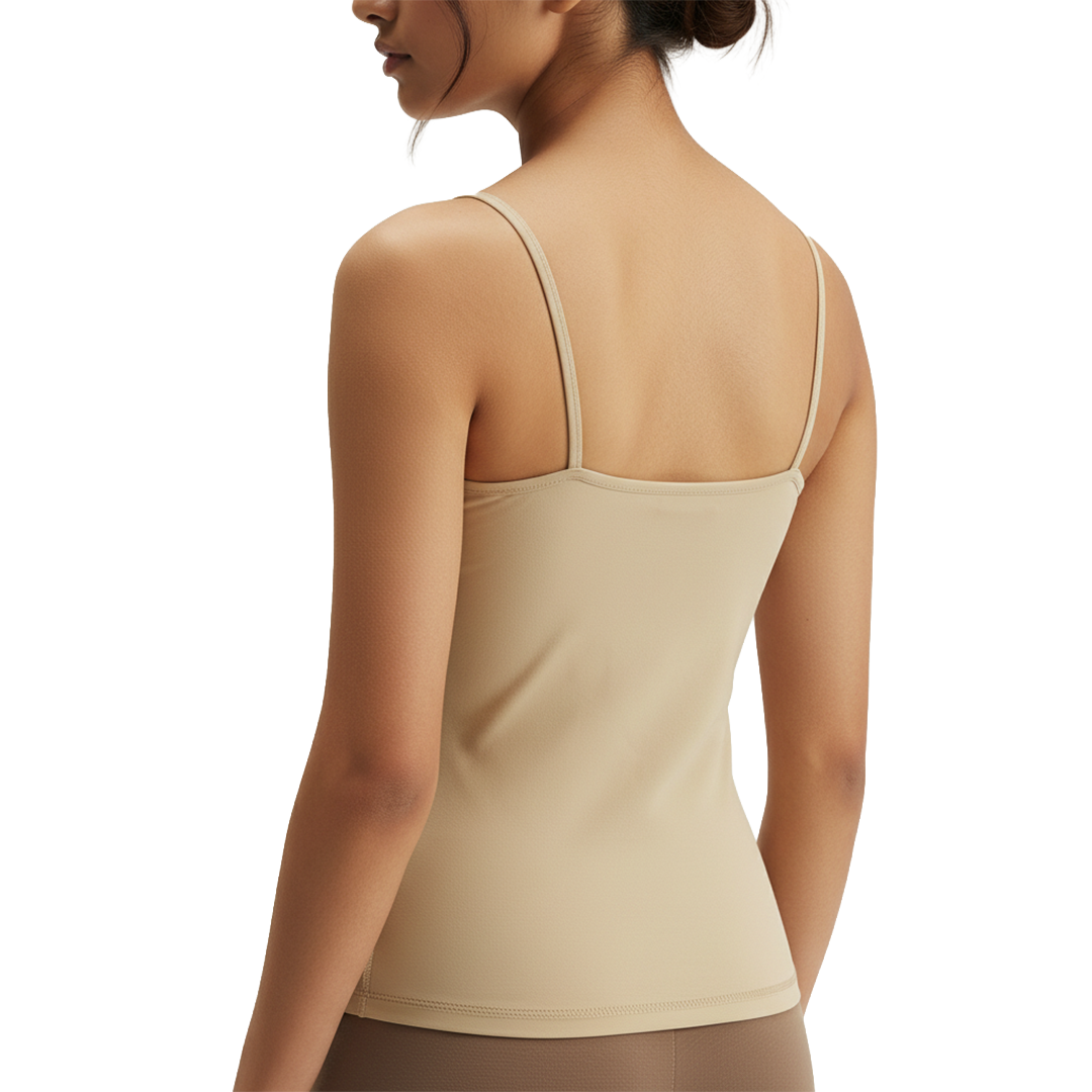 Pack of 3 | High Coverage | Cotton Comfort | Adjustable Strap | Skin Tone | White | Black | D'CHICA Essentials | Camisole Bra