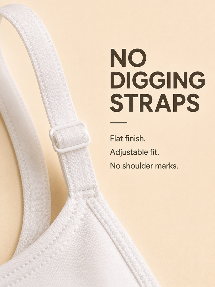 Pack of 8 | Camisole & Sports Bra Combo – Padded & Non-Padded Cotton Bras for Teens